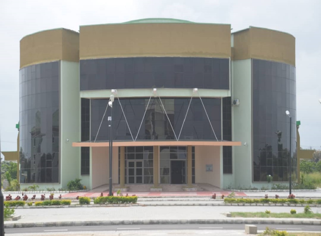PHASE III AUDITORIUM; FRONT VIEW